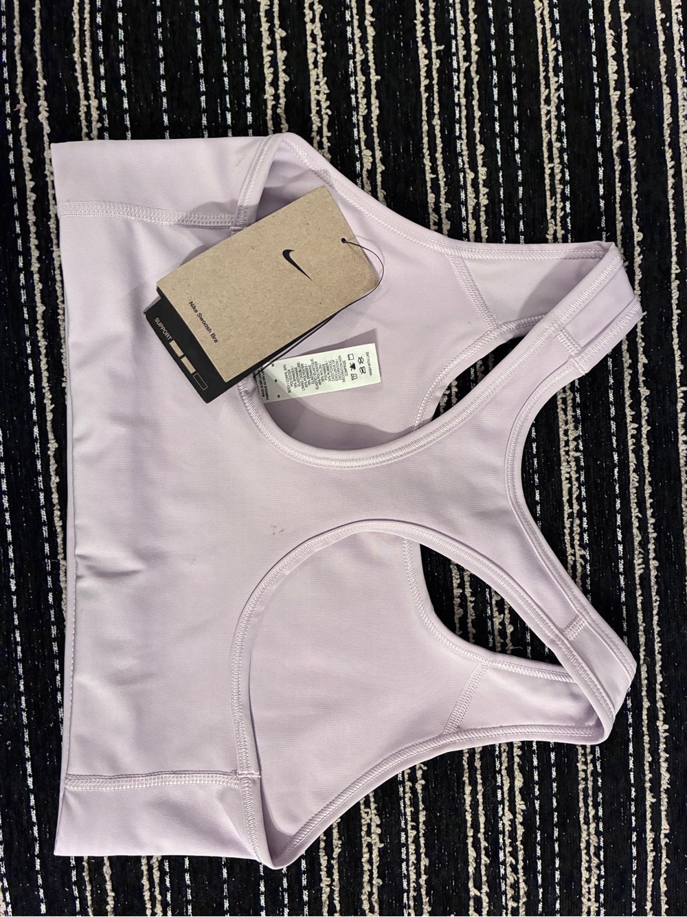 Nike Women’s Lavender Racerback Sports Bra